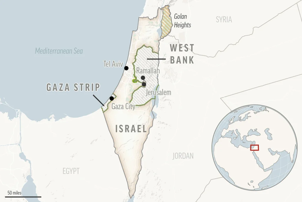 Israel-Hezbollah Conflict Escalates: Airstrikes and Retaliation Threaten Regional Stability   Credit By  Associated Press 